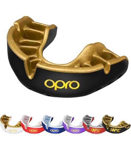 Mandoline (Mueller) Unisex Sea Of Mouse – De Sport – /Tee Top Model Opro Shield Gold Red & Pearl 1906002