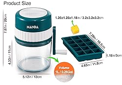 MANBA Ice Shaver and Snow Cone Machine - Premium