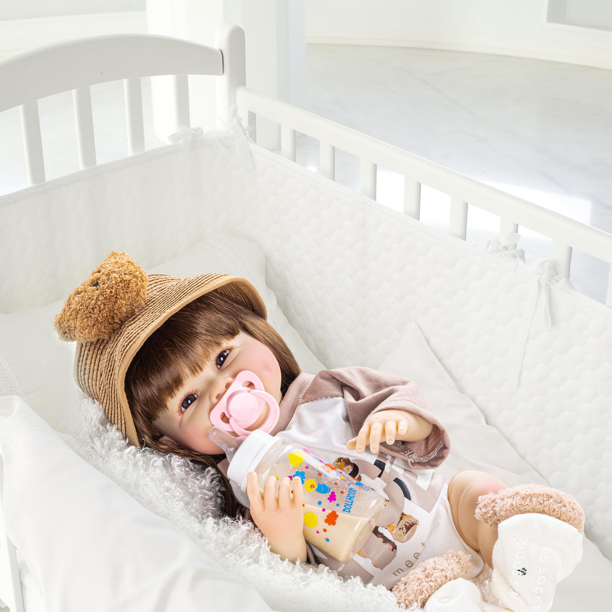 Mua DOLLHOOD Reborn Baby Dolls 18-Inch Full Realistic Body Soft Vinyl ...