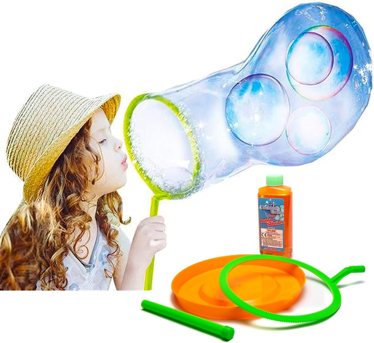 Toyland® Giant Bubble Making Kit/Solution - Create Huge Bubbles - Outdoor Toys - Garden Games (Bubble Kit)