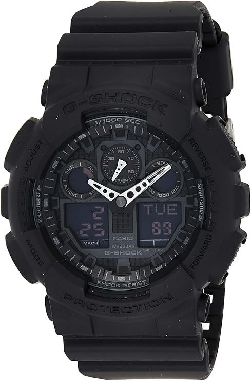 Casio G-SHOCK Reloj Analógico-Digital, 20 BAR, Negro, para ...