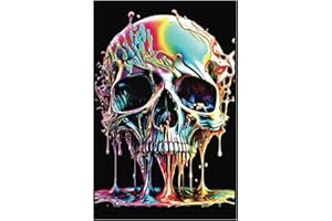 skull planner/organizer: 108 pages