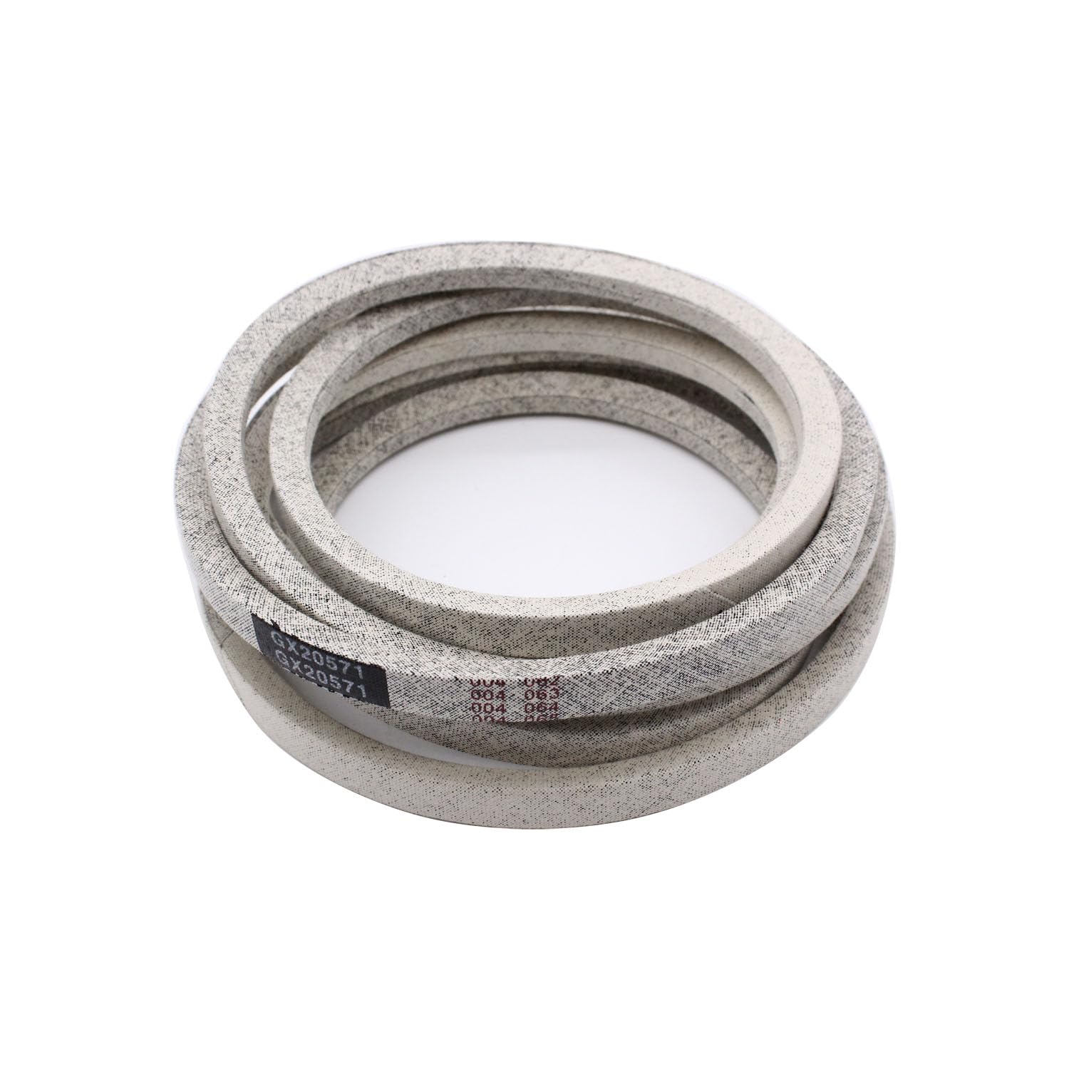 Photo 1 of 1 pc SHLPDFM Kevlar Cord Lawn Mower Belt Deck Belt GX21833 GX20571 Replacement for John Deere D140 D150 D160 145 155 L120 L130 with 48'' Deck 1/2" x 141"