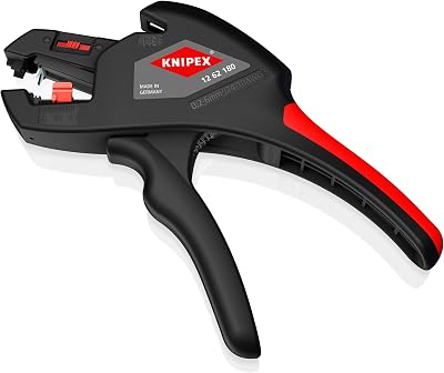 Knipex Automatic Insulation Stripper 0.2-6 mm² with Fine Adjustment 12 62 180