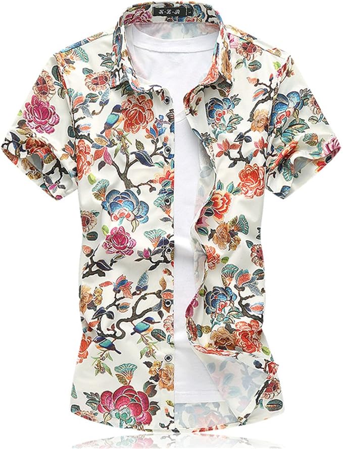 ある シード ストラップ 花 柄 シャツ メンズ 半袖 Kraftvlc Org