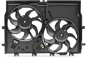 UnayKolb Radiator Cooling Fan Assembly for Ram ProMaster 1500 2500 3500 2014 2015 2016 2017 2018 2019