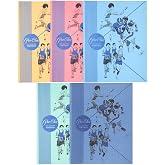 Mead 2-Pocket Folders, Color Talk Pee Chee Portfolio, Assorted Colors, 5-Pack (73331)