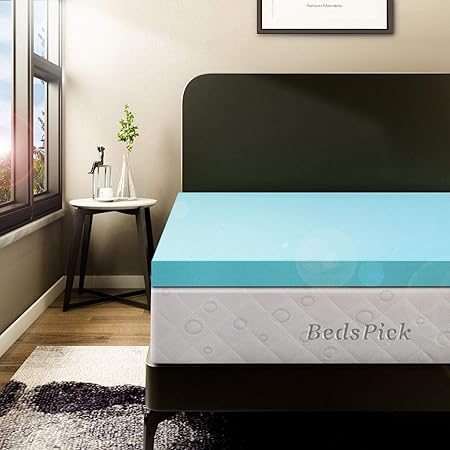 Buy Bedspick 2 Inch Memory Foam Mattress Topper Queen Size Soft Gel Memory Foam Mattress Pad Online At Low Prices In India Amazon In 2 Inch Gel Memory Foam Topper