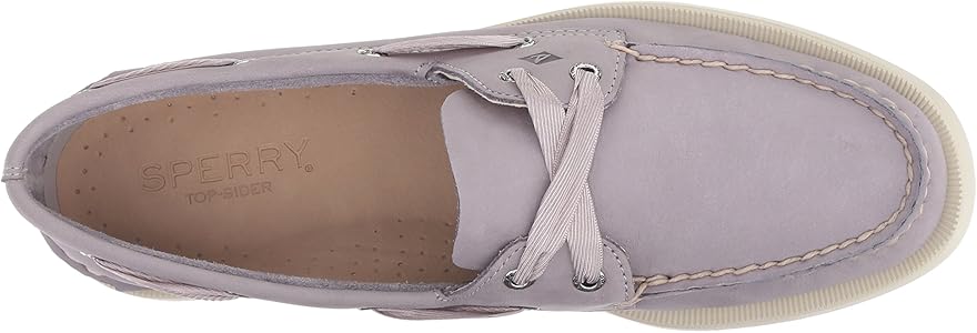sperry satin lace boat shoe