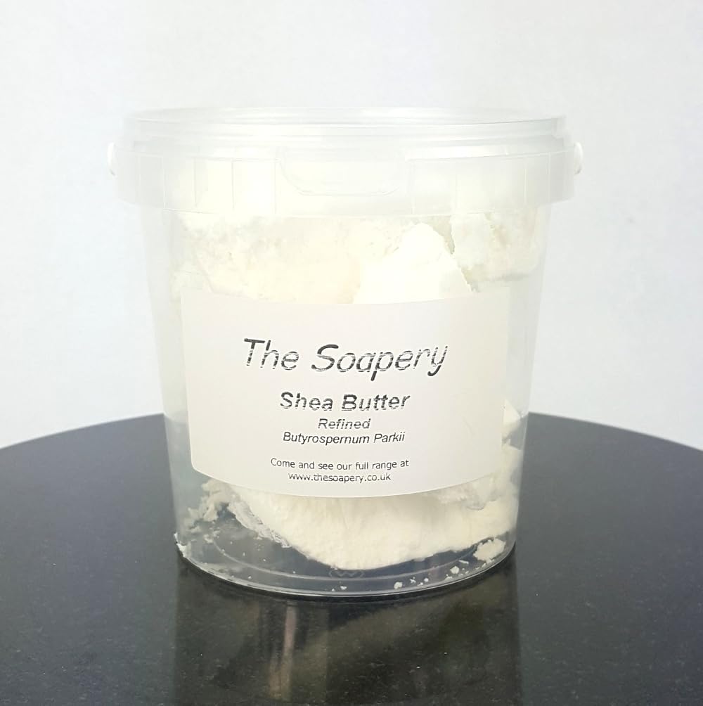 The Soapery Shea Butter 1kg Refined Pure and Natural 2x500g