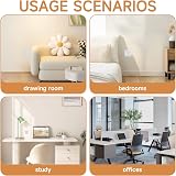Sakerr Cat6 Gigabit RJ45 Network Socket Dual-Pass Ethernet Wall Outlet Female view 5