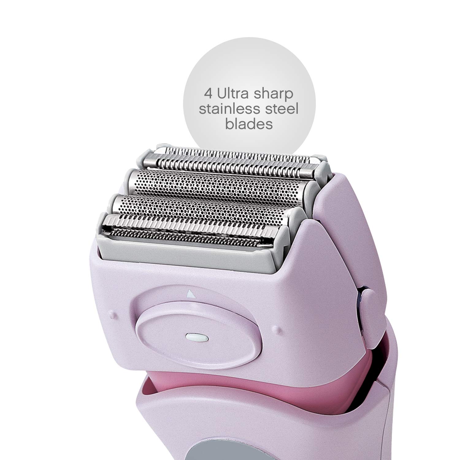 Panasonic Electric Shaver for Women, Cordless 4 Blade Razor, Close