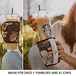 GoCuff Hot And Iced Coffee Cup Reusable Sleeves
