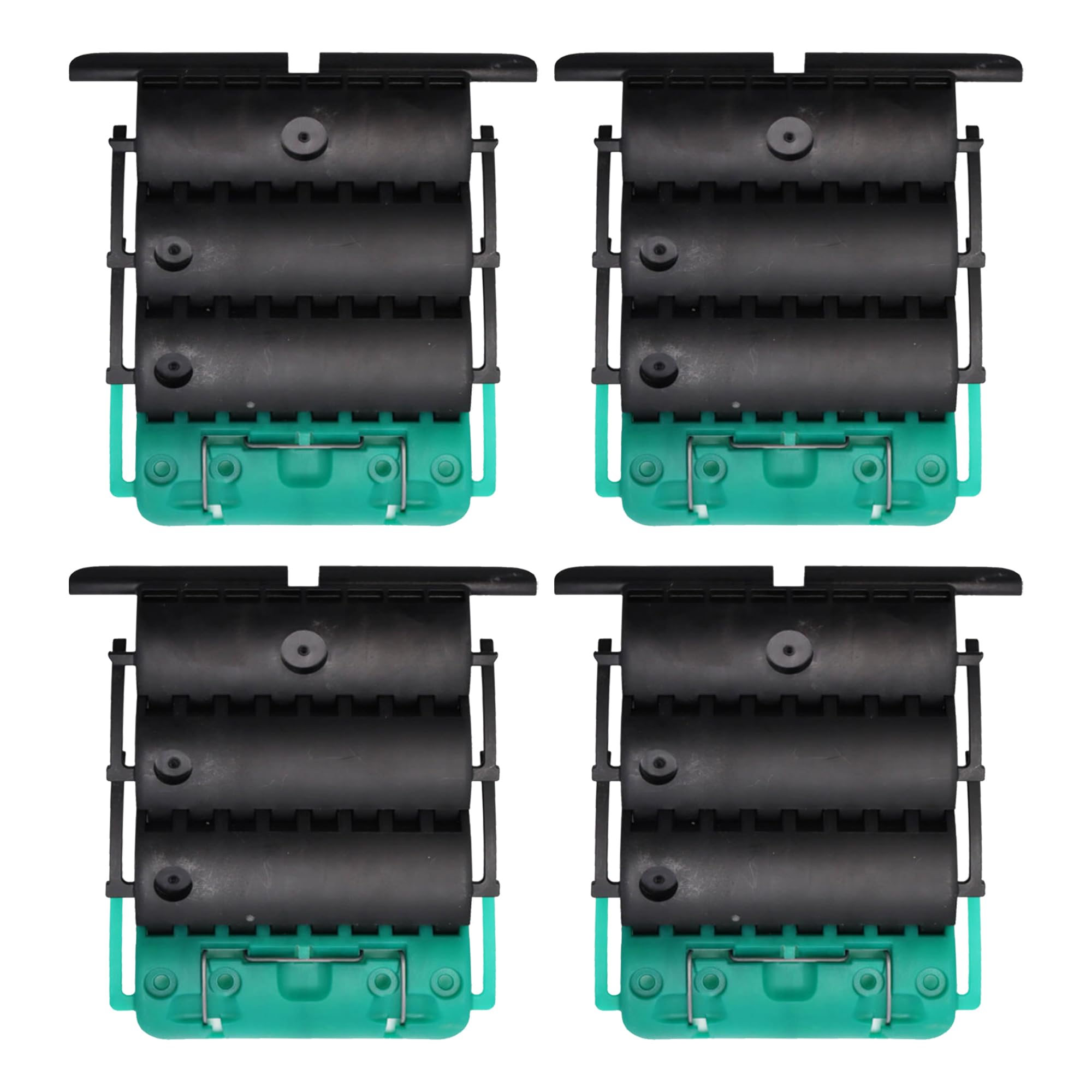 Clicksur H875F Roller Shutter Fasteners Rigid Roller Shutter Fasteners - 3 Link Automatic Lock - Snap On Security Apron Clip - Pack of 4