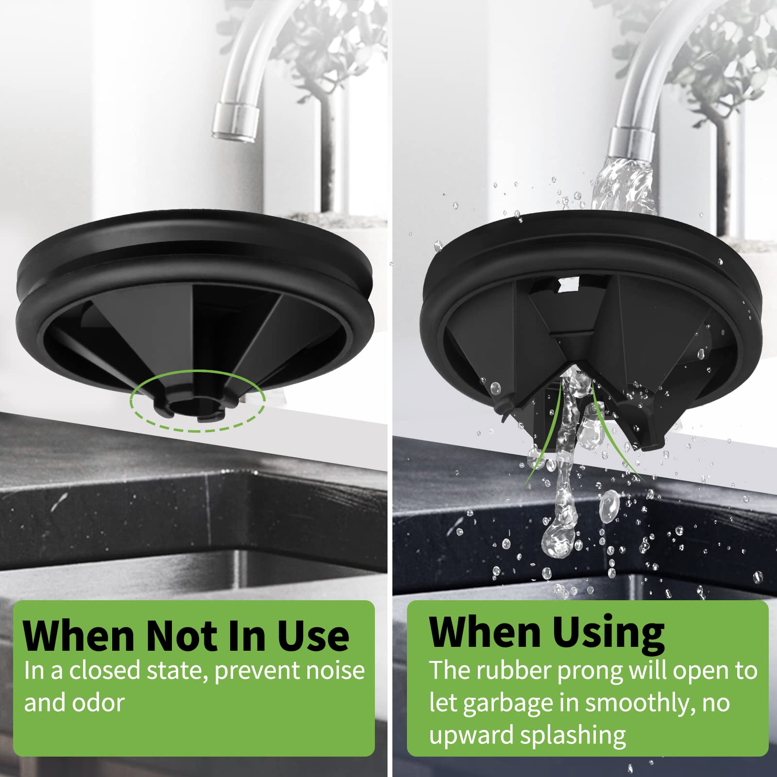 Garbage Disposal Splash Guards 3 1/8