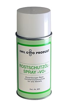 Rostschutzöl VO, 300 ml Sprühdose (ohne Graphit und auf Basis säurefreier Ölkomponenten), für alle Metalle, hochwirksam, geru