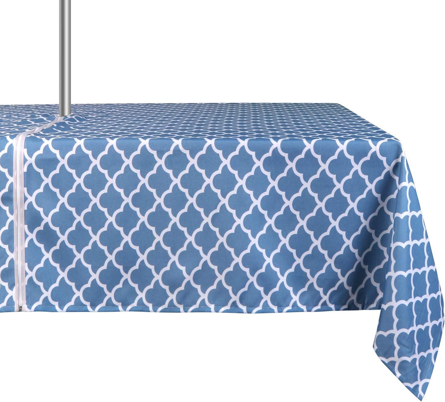 Best table cloth rectangular with umbrella hole