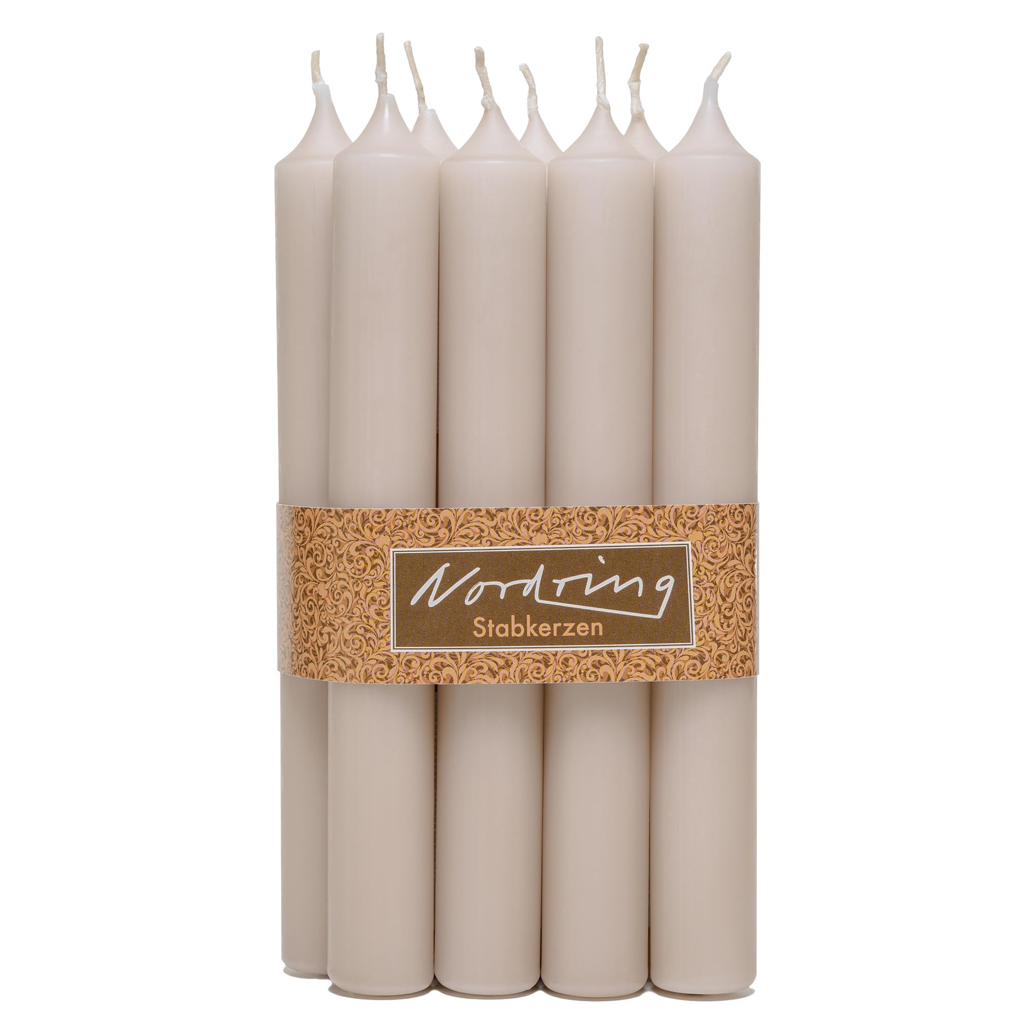Nordring 8 Taper Candles 2.2 x 18 cm Sahara