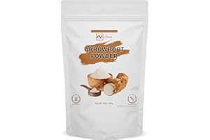 mGanna 100% Natural Arrowroot Powder 454 g / 1 lbs for Baking and Food Recipes (Maranta arundinacea)