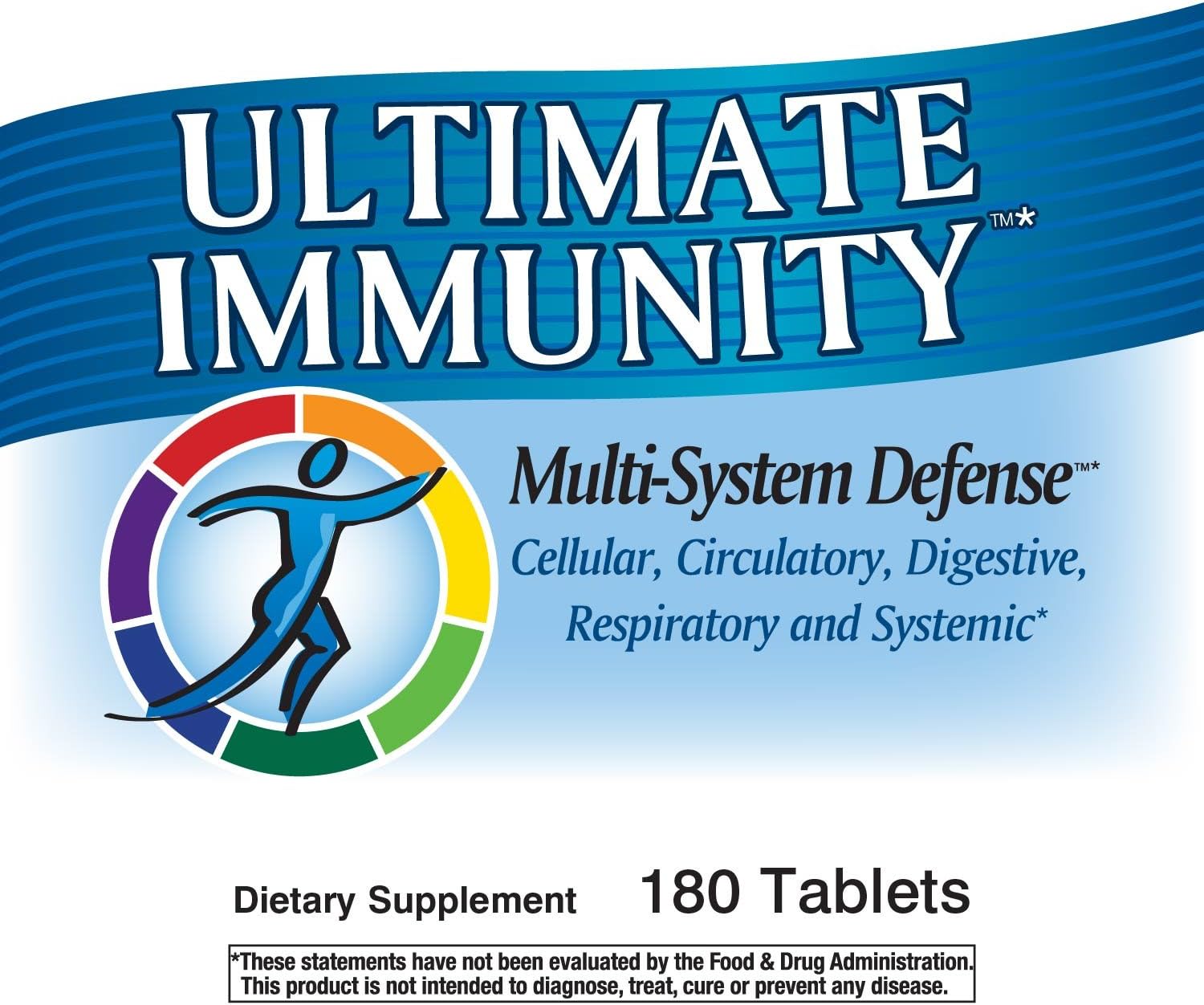 Nature's Way Systemwell Ultimate Immunity Multi-System Defense, 180 tablets: Health & Personal Care