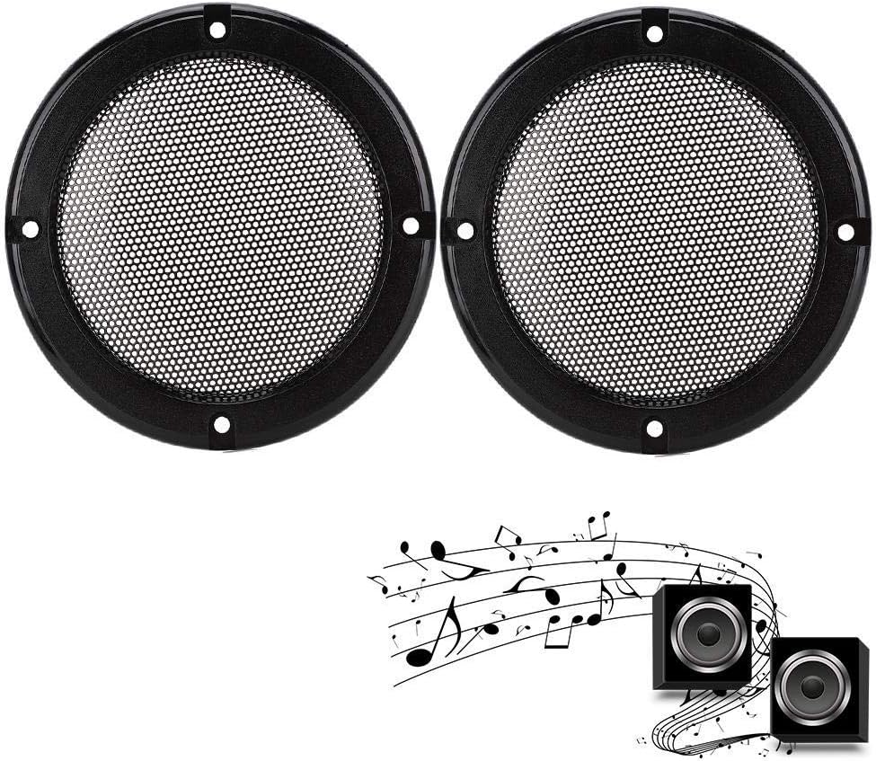 Bewinner 2 Inch Speaker Cover, Speaker Decorative Steel