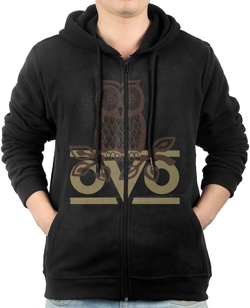 Owl OVO Drake Logo Men Sweatshirt Pullover Hoodie Sports Long-Sleeve with Pockets