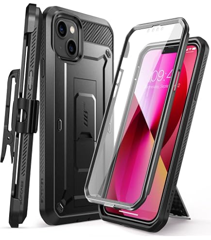 Punkcase Custodia IPhone 13 Pro Max [Armor Stealth 2.0] – Cover Ibrida Con Telaio In Alluminio E Retro Trasparente – Protezione Militare Anti-caduta