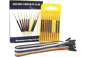 INNOMAKER Micro IC Hook Clip, Mini Clip for IC Test Leads, Adapter of oscilloscope Logic Analyzer IC Tester multimeter Signal Generator and IC Programmer