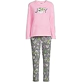 Disney Women's Star Wars Mandalorian Baby Yoda 2 Piece Pajama Set (8-10) Pink