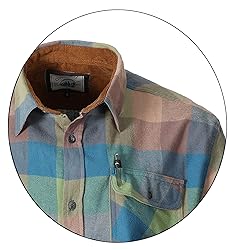 Gioberti Men's Brushed Flannel 100% Cotton Plaid