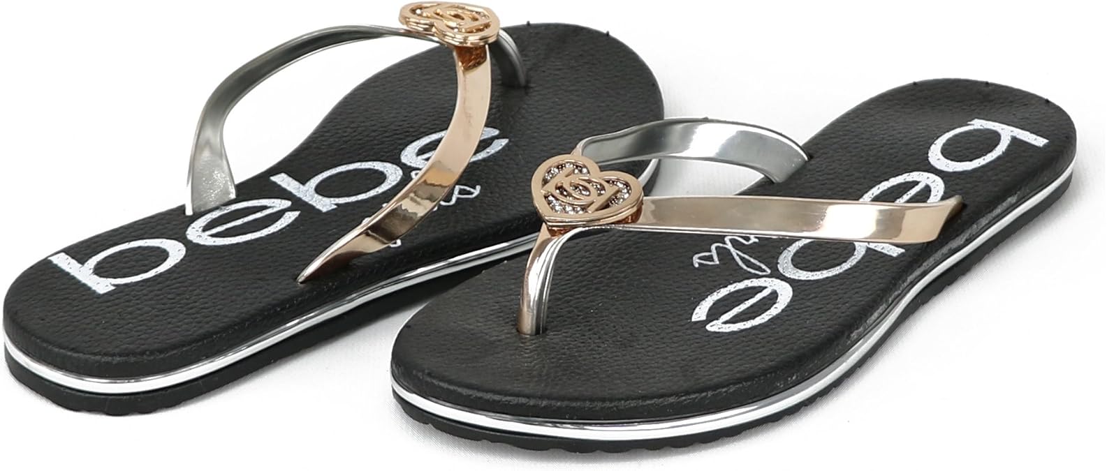 bebe flip flops amazon