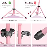 CAHAYA Sheet Music Stand Metal Portable with Carrying Bag CY0194-1 Pink view 5