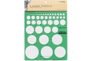Rapidesign Large Circles Template, 1 Each (R140)