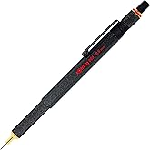rOtring 800 Retractable Metal Mechanical Pencil, 0.5mm, Black Barrel, Perfect for Drafting, Engineering, Architecture Profess