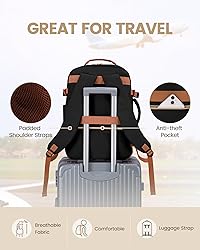 LOVEVOOK Travel Backpack for Women Men as Personal