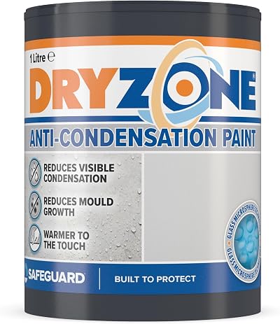 Dryzone Anti Condensation Paint 1 Litre White Matt Finish