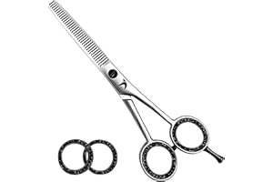Candure Hair Thinning Scissor 6.5” Stainless Steel Hair Scissors Professional Thinning Shears Hair Cutting Scissors for Home 