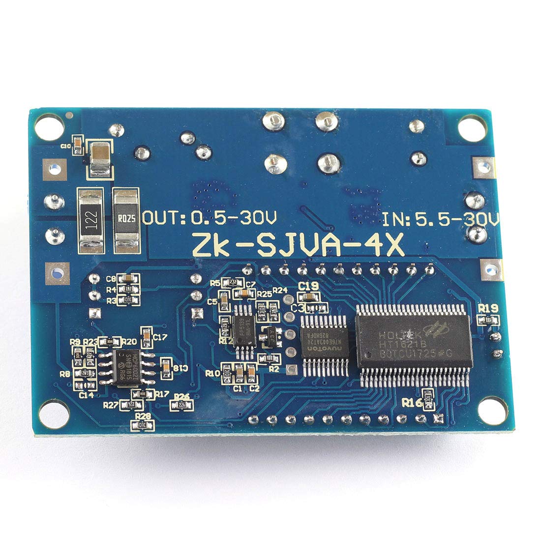Modulo Convertitore DC-DC Step Up/Down 35W Con Display LCD – Ingresso 5.5-30V, Uscita 0.5-30V Regolabile, 0-4A – Protezioni Integrate E Dissipatore