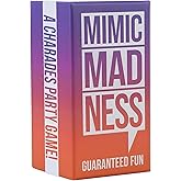 Why Don't We Nights Charades Mimic Madness - Adult Party Games with 3 Categories & 180 Cards - Fun Game Night for Friends & Adults