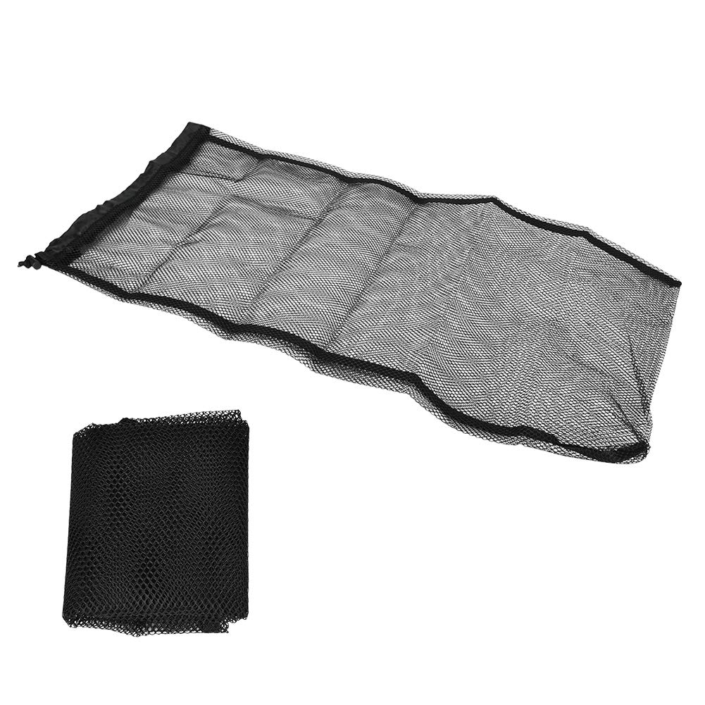 Keenso Dive Net Bag, Dive Drawstring Bag Portable Nylon Mesh Stuff Sack Packing Net Scuba Dive Bag for Water Sports Snorkelling (Black) Diving Diving Diving