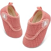 BARERUN Toddler Slippers Boys Girls House Shoes Warm Kids Slippers With Non-Slip Rubber Sole Fuzzy Cozy Walking Shoes Indoor/Outdoor