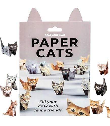 Kit Origami Chiens - 50 Feuilles De Papier à Plier - Activité Créative Pour Adultes Et Enfants - Décoration Bureau, Cadeau