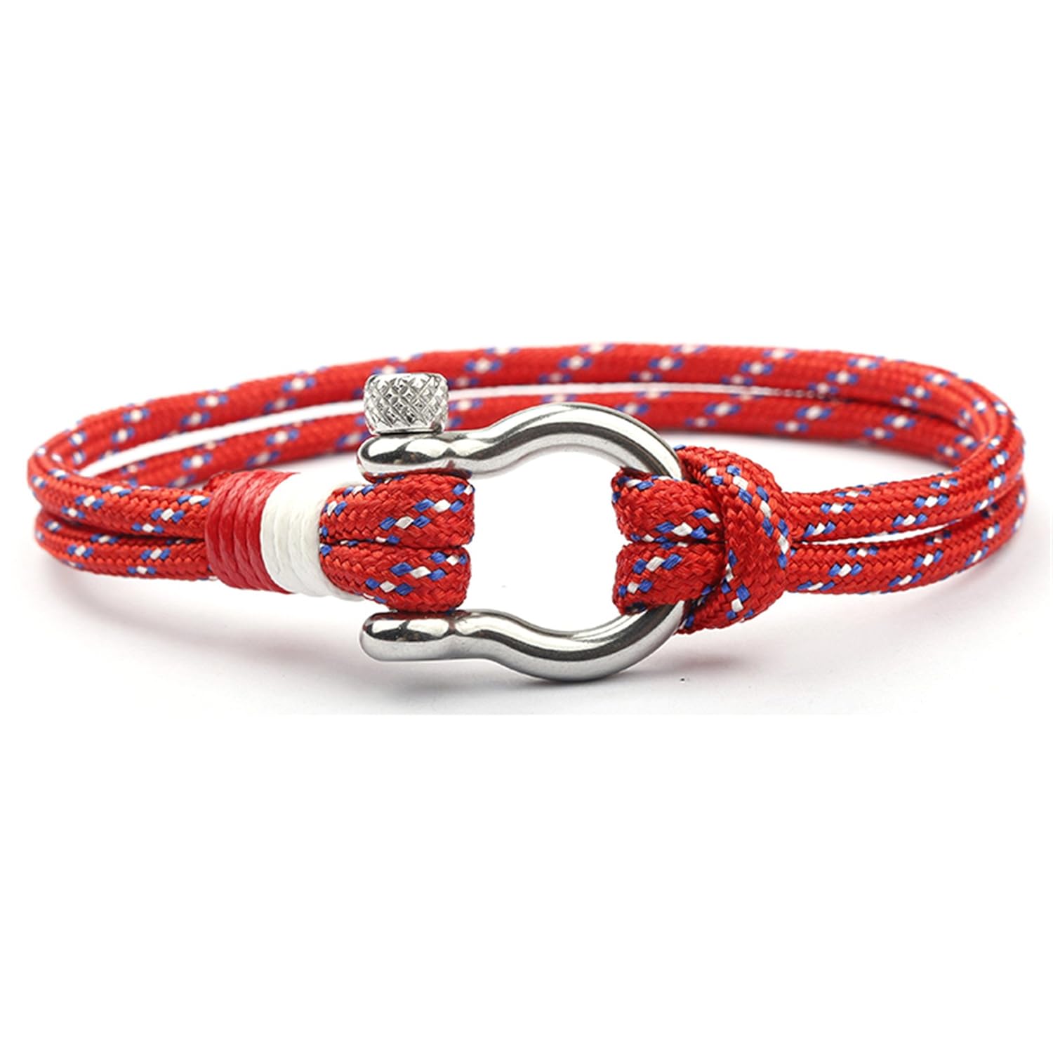 RIMAD Nautical Rope Cord Paracord Sailboat Keychain for Men for Women