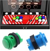 eMagTech Arcade Machine Push Buttons Multicolour Replacement Games Accessories view 3