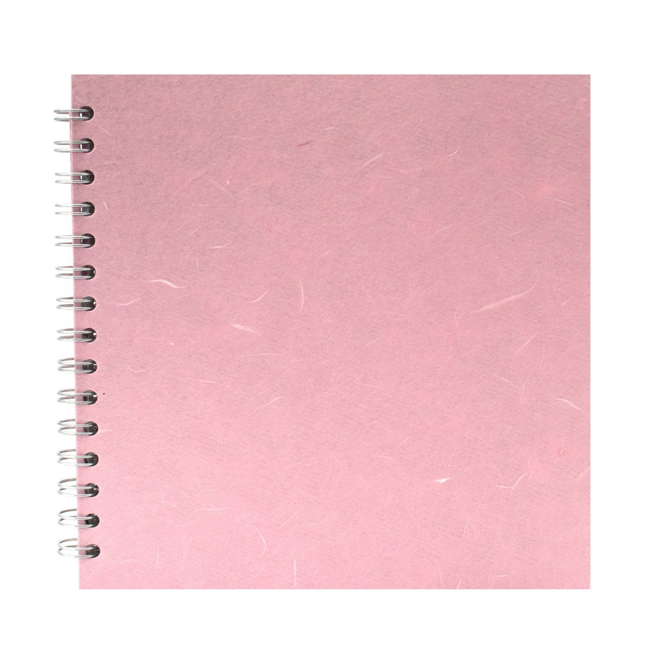 Pink Pig 8x8 Square Sketchbook | White Cartridge, 35 Leaves | Pale Pink