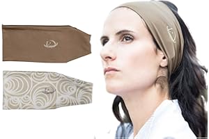 myMareCo Equestrian Headbands for Women, Under Riding Helmet Bands, Sportswear Wide Hair Wrap Suitable for Use with Bike Helmets, Yoga & Hiking