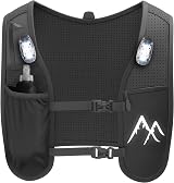 ArcticFit LED Running Vest Adjustable Reflective Hydration Phone Holder view 1