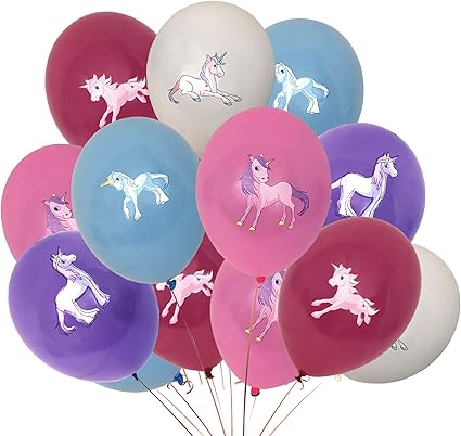 Amazon Com 25 Magical Unicorn Balloons Unicorn Decorations
