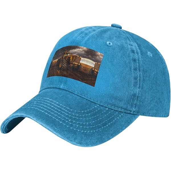 John Deere Men's Navy with Grey Mesh Back Hat at Amazon Men's