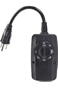 Woods 2001WD Outdoor 24hr Outlet Timer with Photocell Light Sensor, 1 Grounded Outlet, Weatherproof